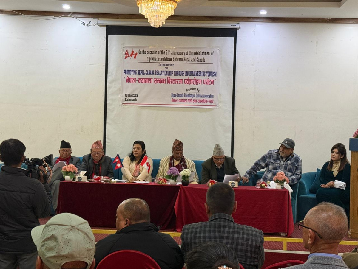Interaction Program in Kathmandu Focuses on Expanding Nepal–Canada Relations Through Tourism